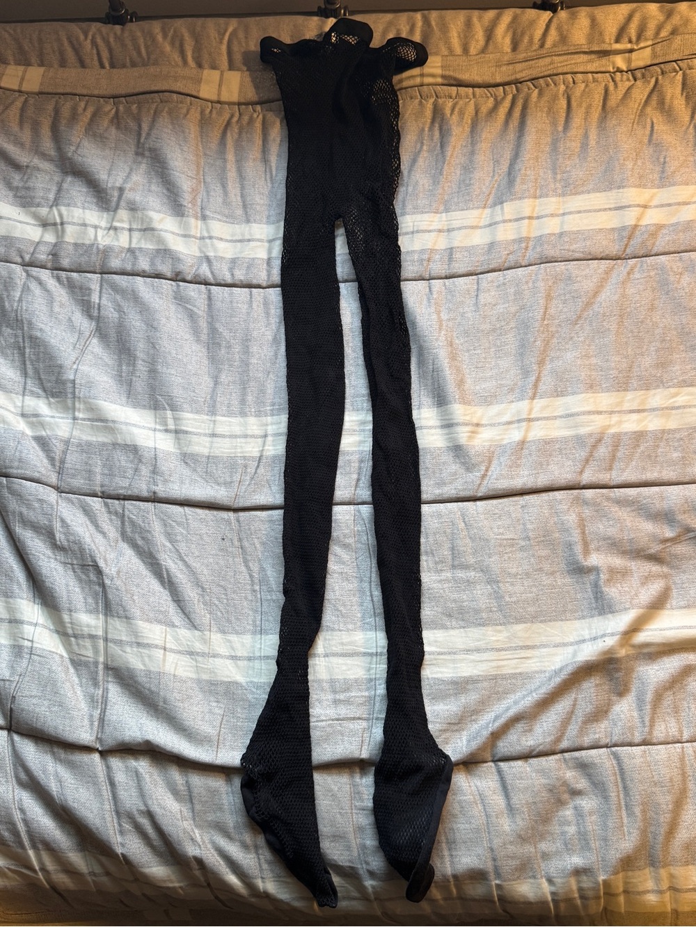 Capezio Black Fishnet Leggings Tights